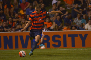 Oyvind Alseth has transitioned in and out of a variety of positions for Syracuse in his three seasons. Now in a central midfield role, he's leading the Orange in goals so far this season.