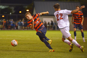 Julian Buescher is capitalizing on his refined role this season in Syracuse's offense. He leads the team with 33 shots, five assists and four goals.