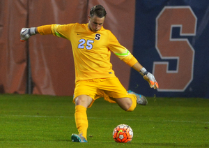 Hendrik Hilpert has started the last two games for Syracuse this season after Austin Aviza started the first nine.