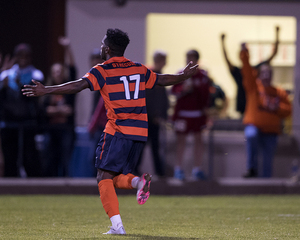 Chris Nanco has contributed recently to Syracuse's winning streak as a defensive midfielder rather than a primary forward.