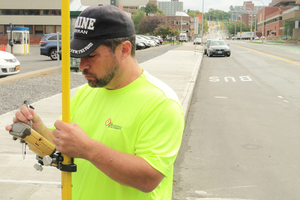 Daniel MacDonald, a veteran and the owner and founder of MacDonald Land Surveying & Engineering DPC, is one of the first contractors hired for the construction of National Veterans Resource Complex at Syracuse University