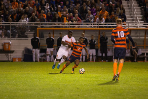 Mo Adams (7) was named to the All-ACC second team, a step up from his third-team honors a season ago.