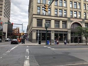 By 5:45 p.m., no protesters remained outside the ICE office at 401 S. Salina St. in downtown Syracuse. 