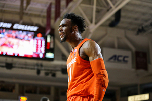 Oshae Brissett scored 12.4 points last season including a 14 point, eight rebound performance in the first round of the NCAA tournament.