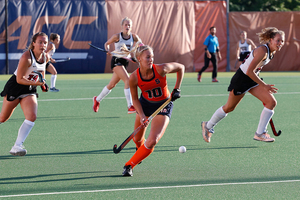 Syracuse fell behind by two goals, but came back to win in double overtime on Friday night in Berkeley, California. 