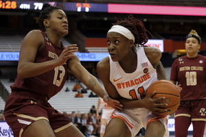 Gabrielle Cooper scored 18 points, one shy of her season-high, in Sunday's loss to Boston College.