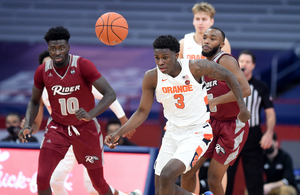 Kadary Richmond missed shots in the final five minutes of Syracuse-Rutgers that led to points in transition for the Scarlet Knights.