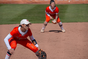 Syracuse played against Boston College in the first series at Skytop Softball Stadium in 702 days.