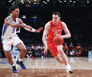 Jimmy Boeheim averaged 34.6 minutes, 13.7 points and 6.2 rebounds per game in his one season with Syracuse.