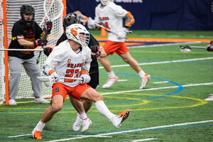 Tucker Dordevic had six goals in the second half to catapult SU back to .500 against Stony Brook.