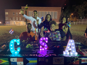 The Caribbean Student Association participated in the event, using diverse cultural backgrounds to facilitate camaraderie