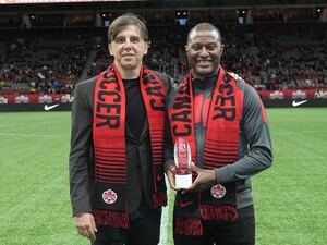 Patrice Bernier, who played for SU from 1998-99, was formally inducted into the Canadian Hall of Fame.