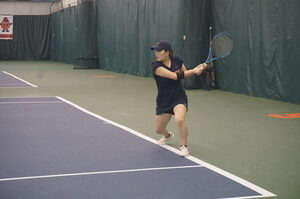 While Polina Kozyreva and Viktoriya Kanapatskaya both won their singles matches, Syracuse lost the doubles point and conceded its first matchup of the season to No. 15 Virginia