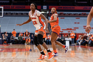 Alyssa Latham averaged 8.6 points and seven rebounds per game while earning an ACC All-Freshman team selection.