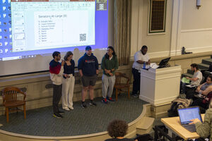 Syracuse University’s Graduate Student Organization filled four vacant internal senate seats at Wednesday night’s meeting. GSO also reviewed changes to its Professional, Academic, and Creative Work Grant.