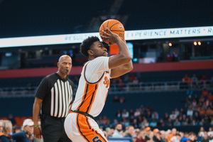 Following its largest win of the season over UAlbany Tuesday, Syracuse takes on rival Georgetown at the JMA Wireless Dome Saturday.