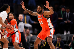 Eddie Lampkin Jr. will need to continue his dominance in the paint for Syracuse to advance to the third round of the ACC Tournament.