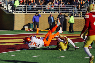 Dungey accounted for every one of SU's scores in its win.