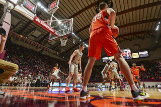 Boeheim, Hughes and Dolezaj all played the entire game, accounting for 76% of the Orange's points.