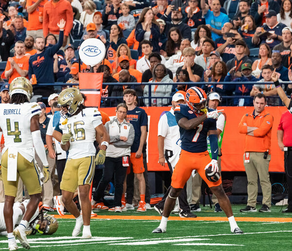 Improved wide receiver room bolstering Syracuse's potent air attack