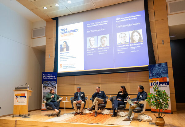 Toner Prize winners share stories, advice at annual Newhouse lecture